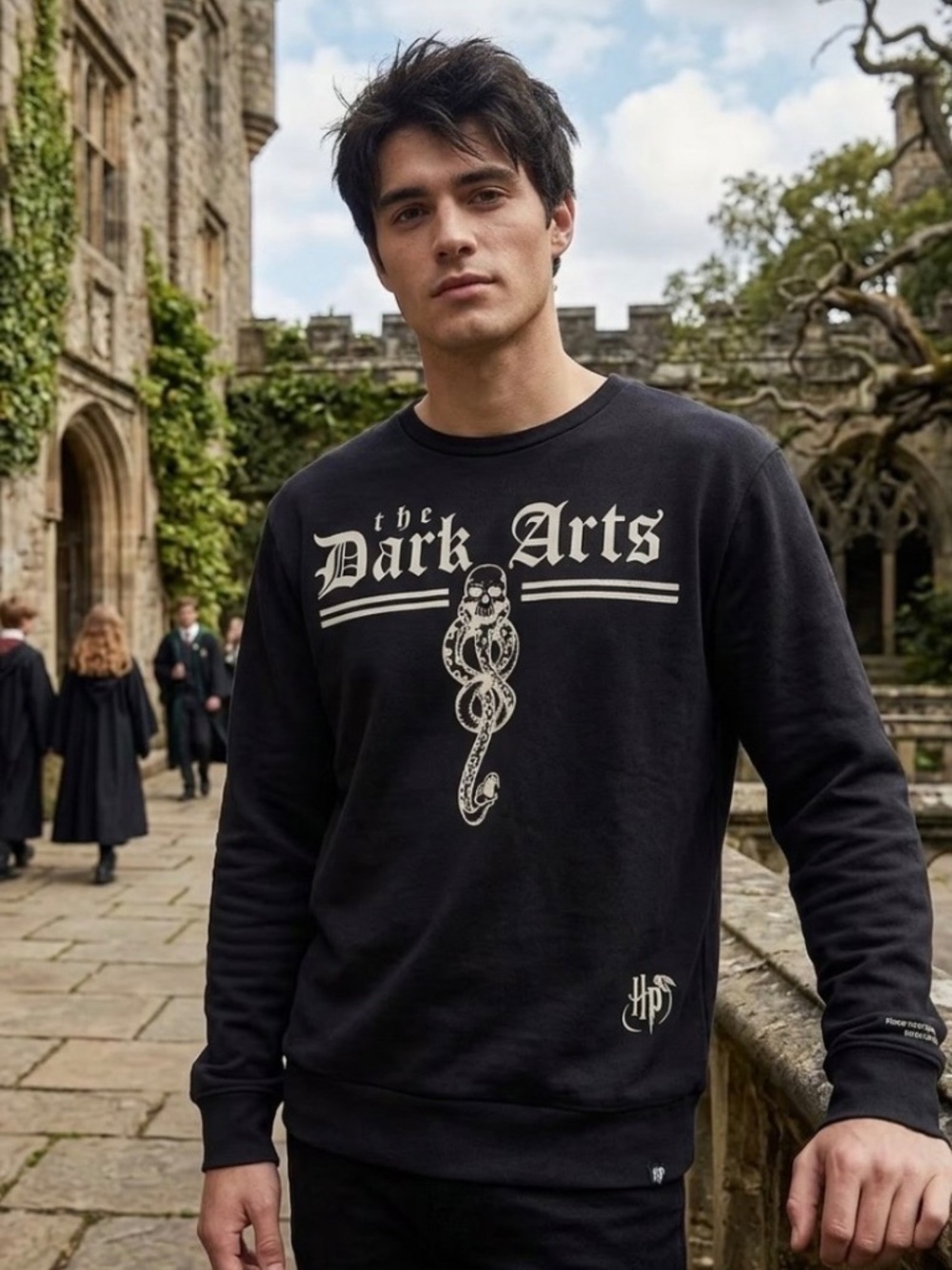 Harry Potter Sweatshirt Sz L Universal Studios Wizarding World The Dark Arts